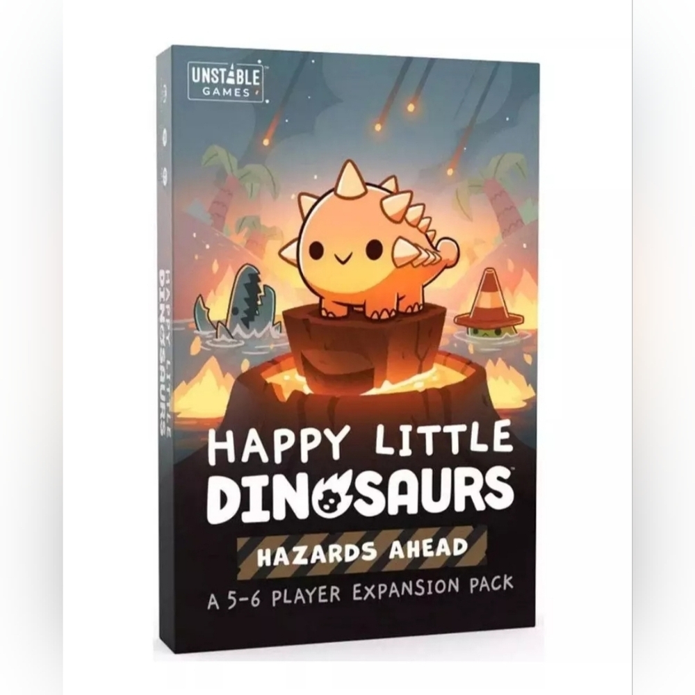 Happy Little Dinosaurs Hazards Ahead Expansion Game